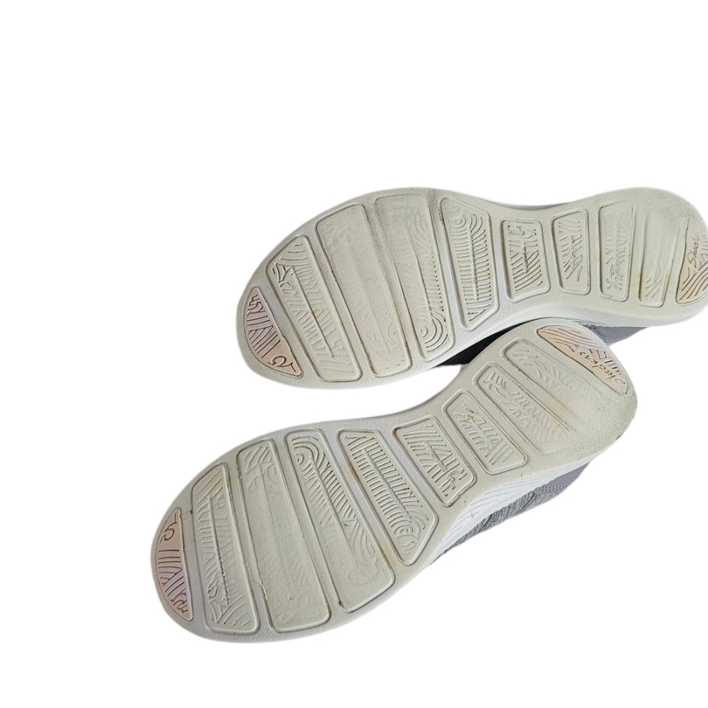Skechers Memory Foam Women's Gray Sneakers - Picture 6 of 7